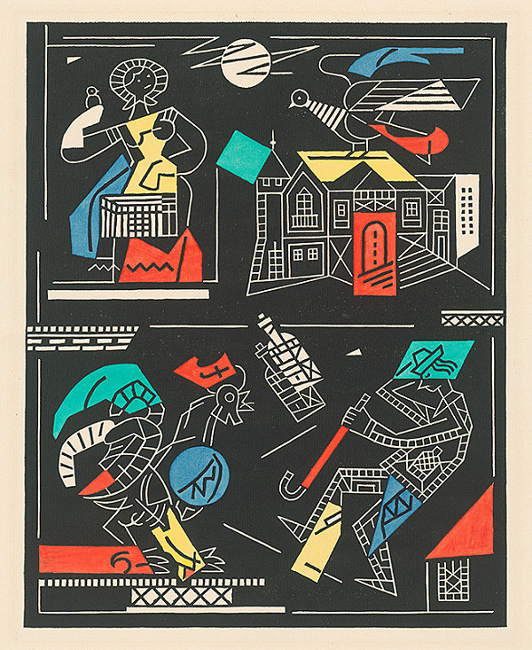 Ľudovít Fulla – Slovenské príslovia a porekadlá 