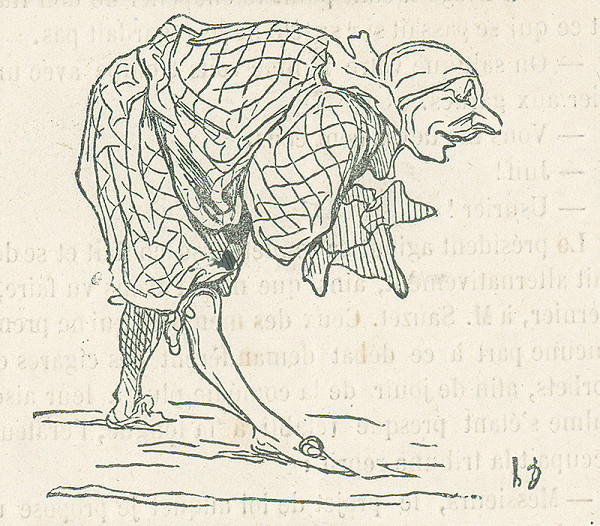 Honoré Daumier – Brown Noser