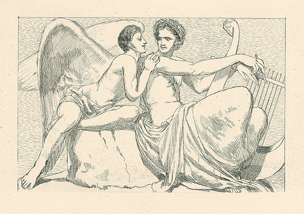 Max Klinger – Amor a Apolón 