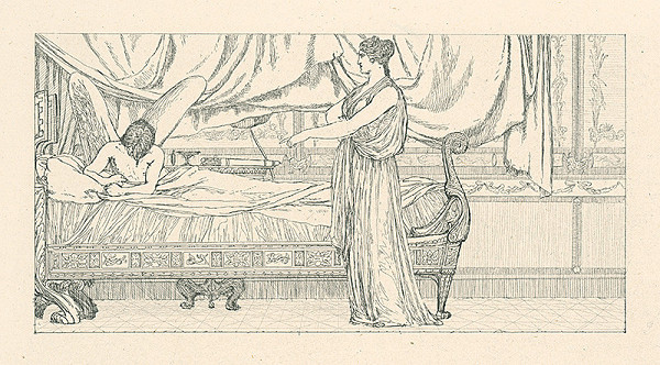 Max Klinger – Venuša v Amorovej izbe 