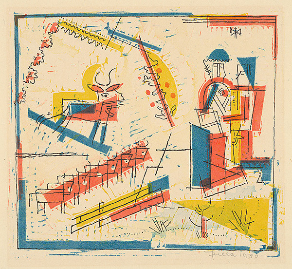 Ľudovít Fulla – Blessing the Herd  