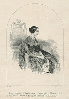 Paul Gavarni – Dáma 