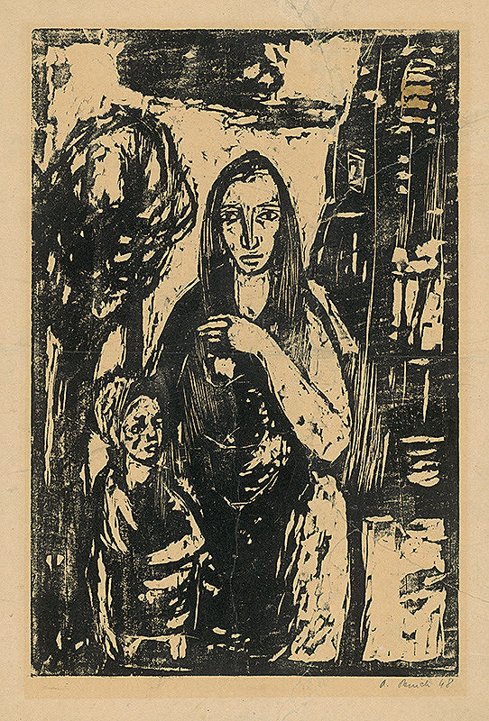Alojz Pepich – Žena s dieťaťom