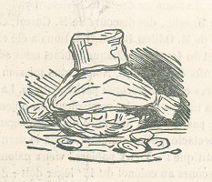 Francúzsky karikaturista z 19. storočia – Nádoba 