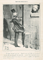 Honoré Daumier – Domovník 