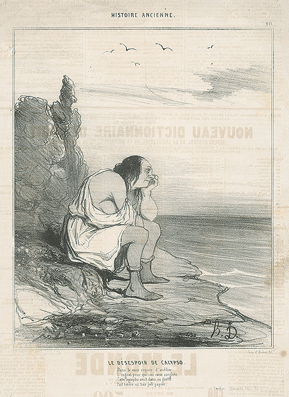 Honoré Daumier – Cylypsino zúfalstvo