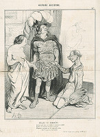 Honoré Daumier – Apelles a Campaste 