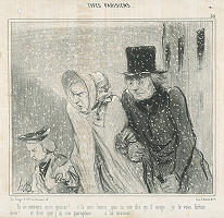 Honoré Daumier – Zima (Otravuješ ma, žena moja!) 