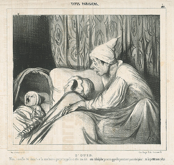Honoré Daumier – Sluch