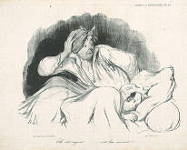 Honoré Daumier – Noc 