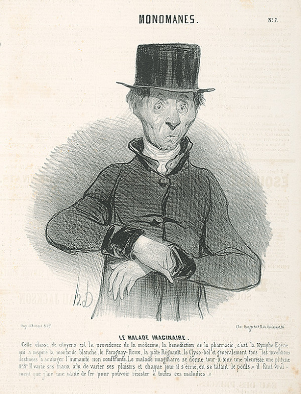 Honoré Daumier – Hypochonder