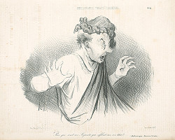 Honoré Daumier – Klasický herec 