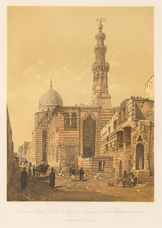 Karol Ľudovít Libay – Mešita Sultána Haitbai v Káhire  