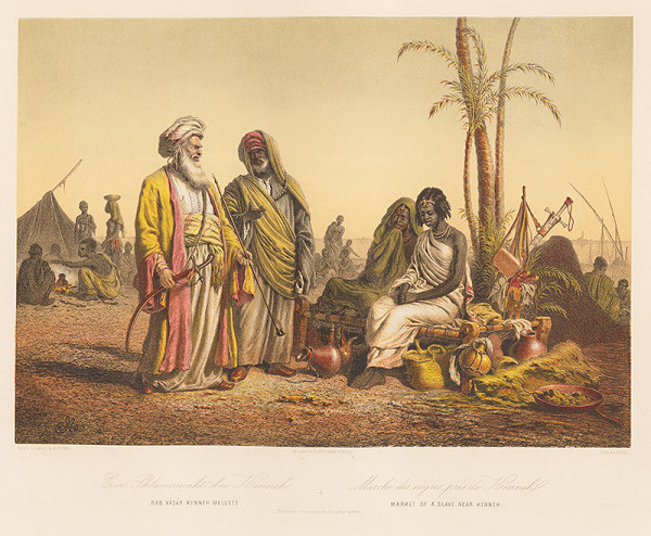 Karol Ľudovít Libay – Trh s otrokmi pri Quene 