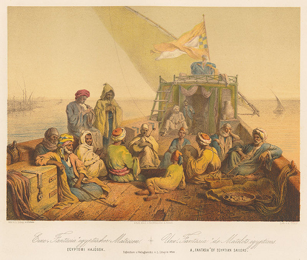 Karol Ľudovít Libay – Fantázia - Egyptskí námorníci  