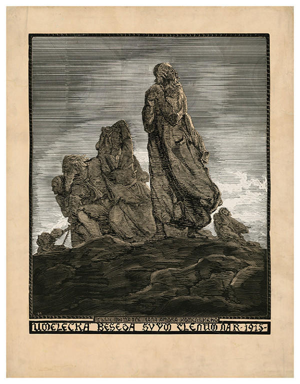 František Bílek – Živé památce Jana Amosa Komenského 