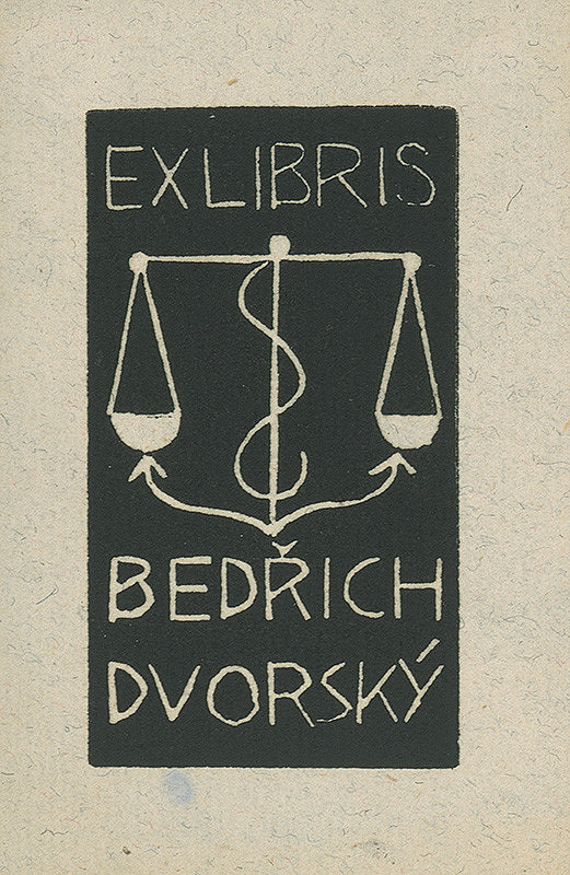 Viktor Roubal – Ex libris Bedřicha Dvorského