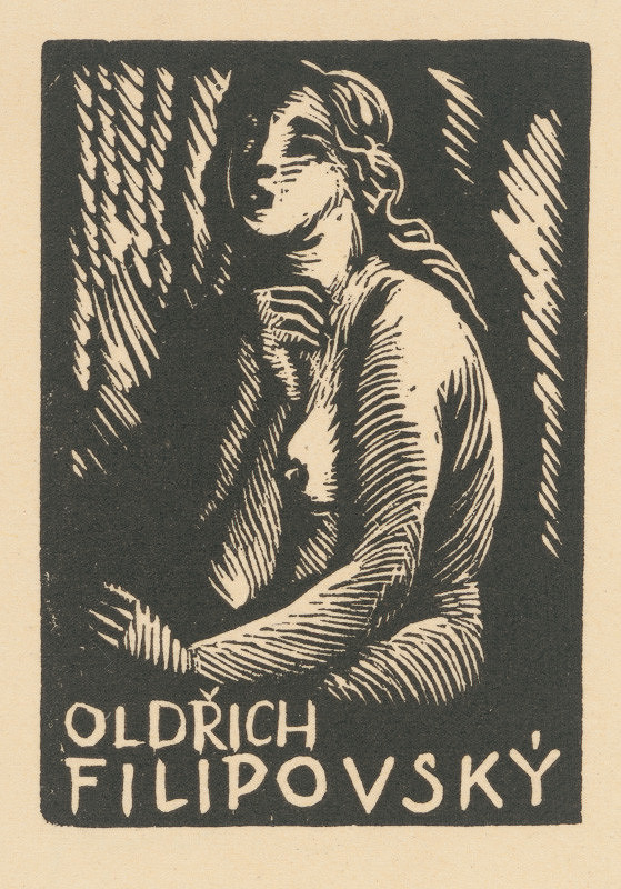 Český autor z 20. storočia – Ex Libris Oldřicha Filipovského