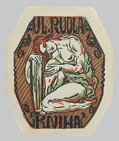 Ekkehard Reuter – Ex libris V.Rudlu 