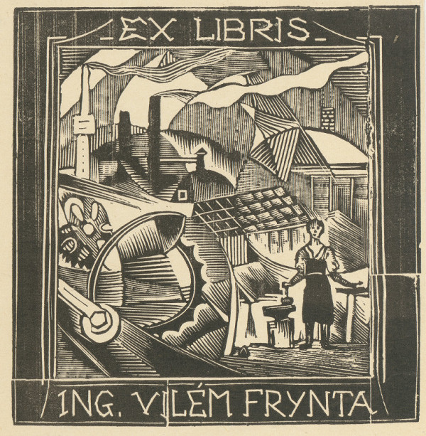Josef Váchal – Ex Libris Viléma Fryntu
