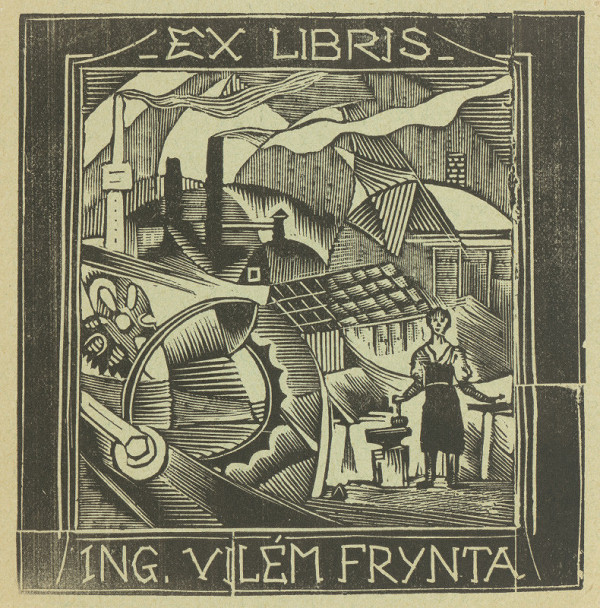 Josef Váchal – Ex Libris Viléma Fryntu