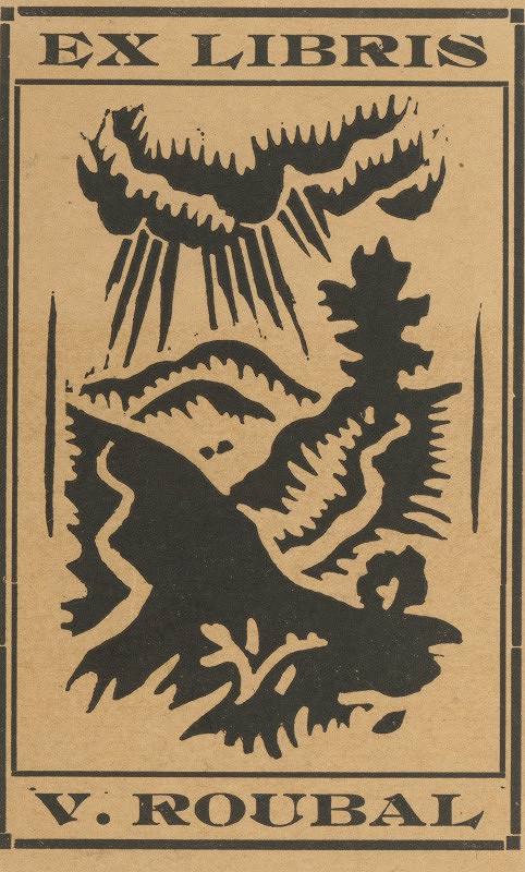 Jan Bedřich Minařík – Ex Libris V.Roubala 