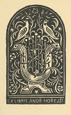 Josef Chlebeček – Ex libris Jindřicha Hořejšího 