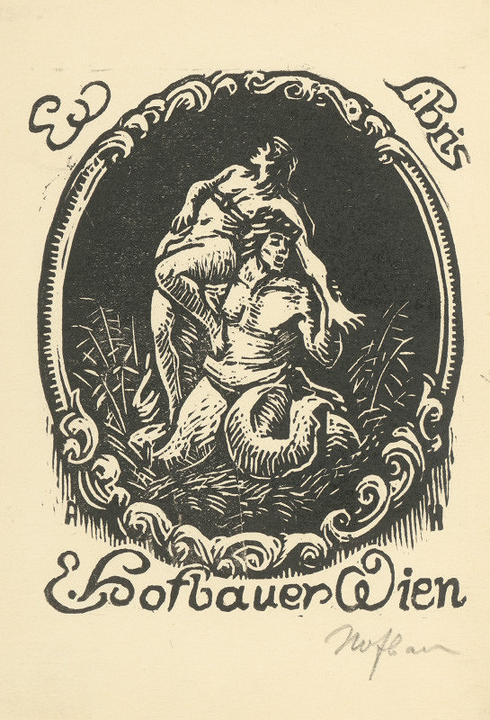 Arnošt Hofbauer – Ex libris autora 