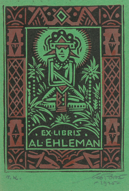 Leo Brož – Ex libris Al.Ehlemana I. 