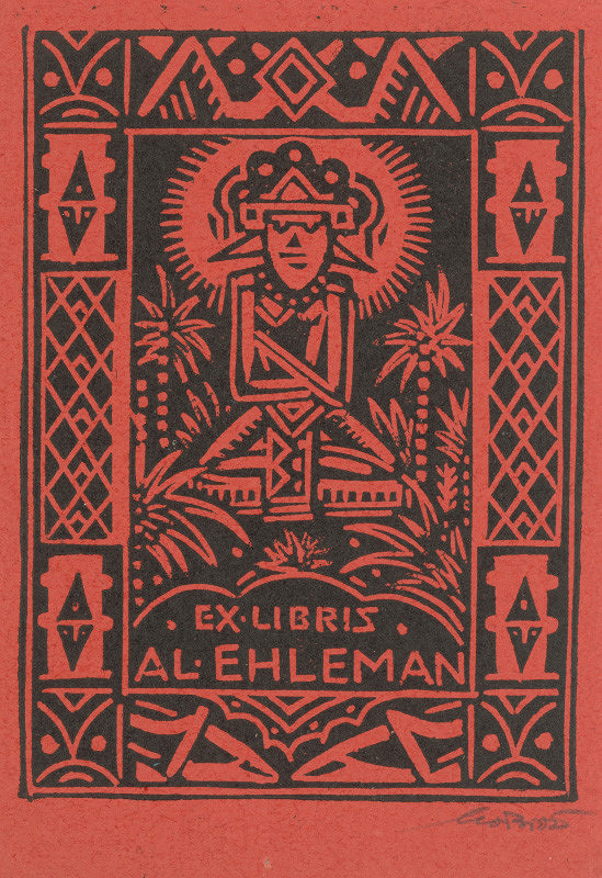 Leo Brož – Ex libris A.Ehlemana II. 