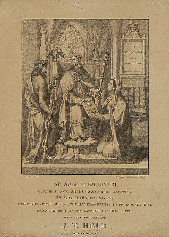 Antonín Machek, Josef Bergler ml. – Pamätný list Dra Helda 