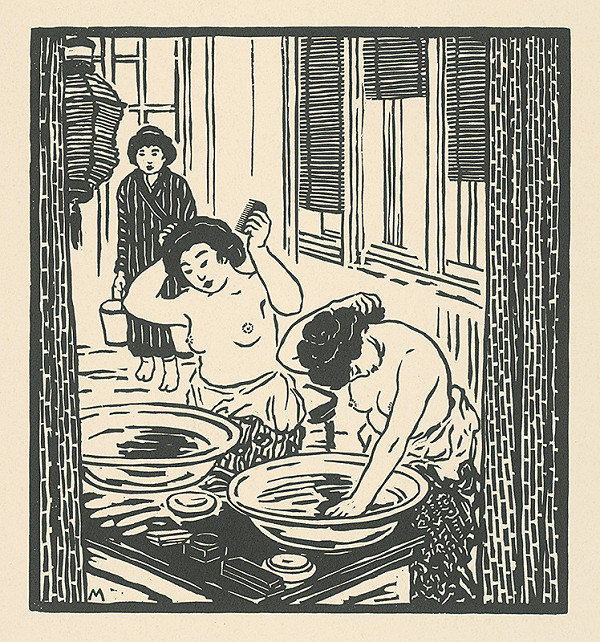 František Michl – Japonky pri toalete