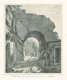 Baron de Malzen – Brána tesaná do skaly v Donnas 