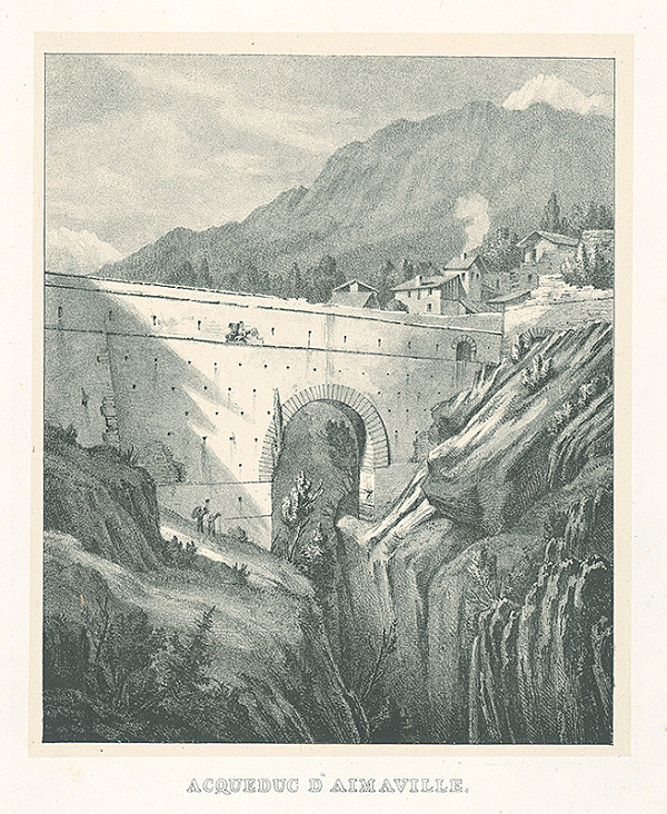 Baron de Malzen – Akvadukt v Aymavilles