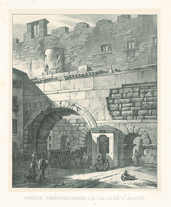 Baron de Malzen – Pretoriánska brána v Aoste 