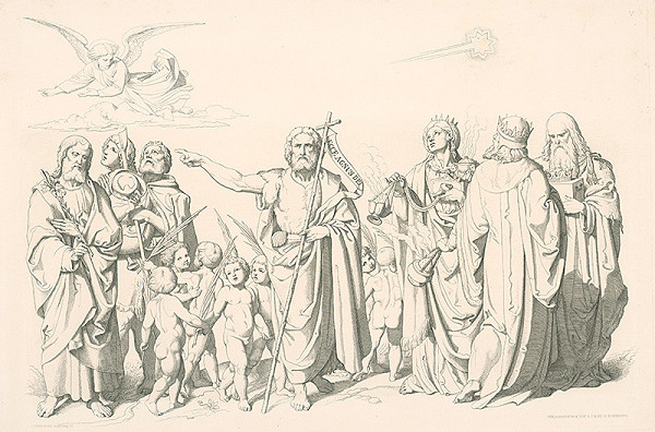 Alois Petrák, Josef Führich – Ján Krstiteľ 