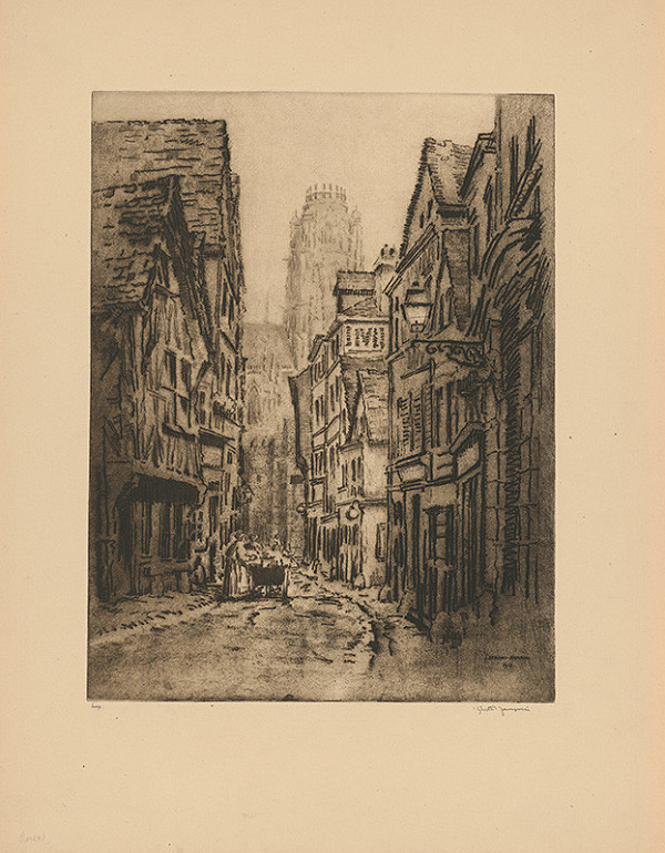 Viktor Stretti, Jaromír Stretti-Zamponi – Ulica v Roven 