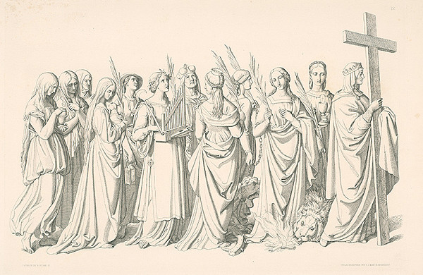 Alois Petrák, Josef Führich – Sväté ženy 