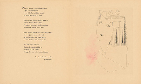 Josef Šíma – Jean Cocteau 