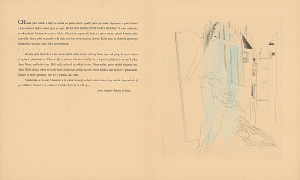 Josef Šíma – Louis Aragon 