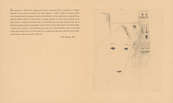 Josef Šíma – Arthur Rimbaud 