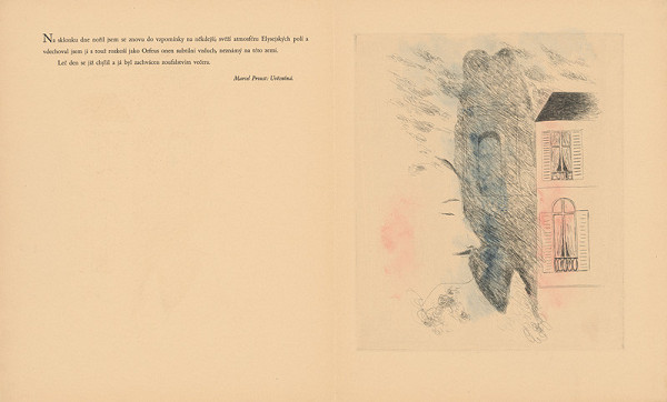 Josef Šíma – Marcel Proust 