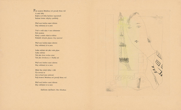 Josef Šíma – Guillaume Apollinaire 