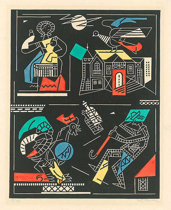 Ľudovít Fulla – Slovenské príslovia a porekadlá 