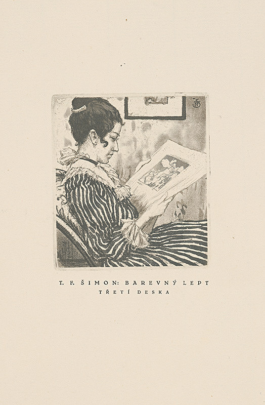 František Tavík Šimon – Farebný lept-3.doska 