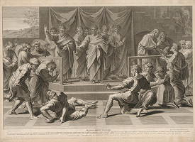 Nicolas Dorigny, Raffael – Ananiášova skúška 