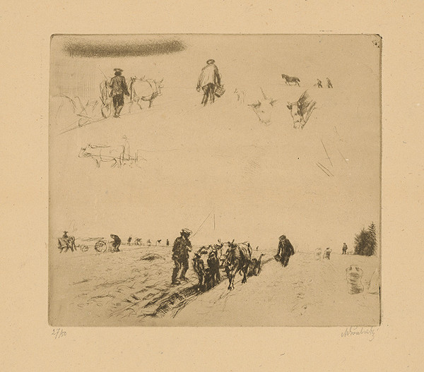 Max Švabinský – Oranie 