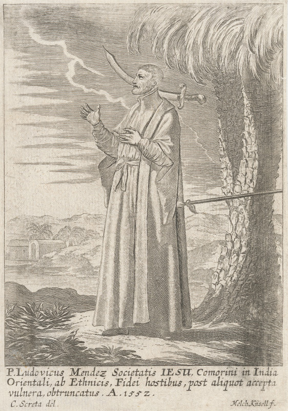 Melchior Küsell, Karel Škréta – P.Ludovicus Mendez 