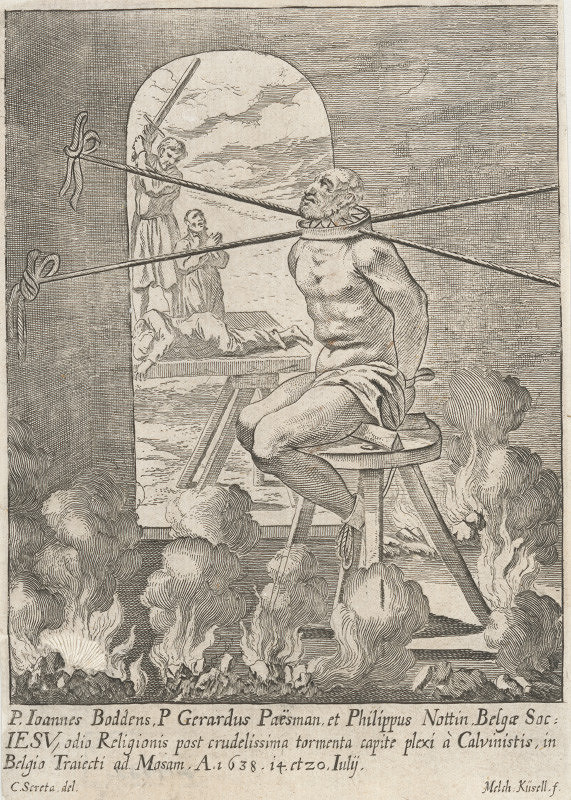 Melchior Küsell, Karel Škréta – P.Joanes Boddens, Geradus Paesman a Philippus Nottin 