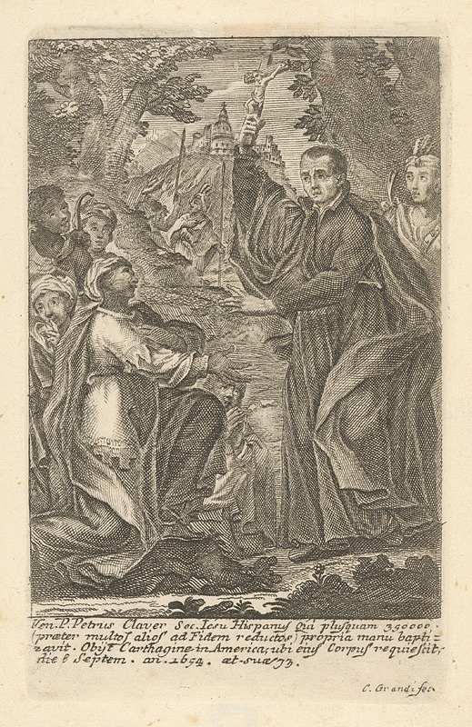Girolamo Grandi – V.P.Petrus Claver